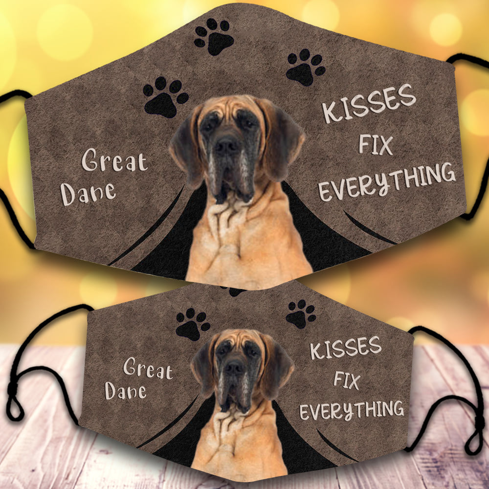 Great Dane 1-Kisses Fix Everything-Veil