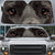 Great Dane Black's Eyes-Beautiful Dog Eyes Car Sun Shade Cover Auto Windshield