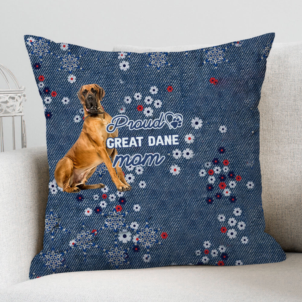Great Dane Pround Mom-Pillow Case