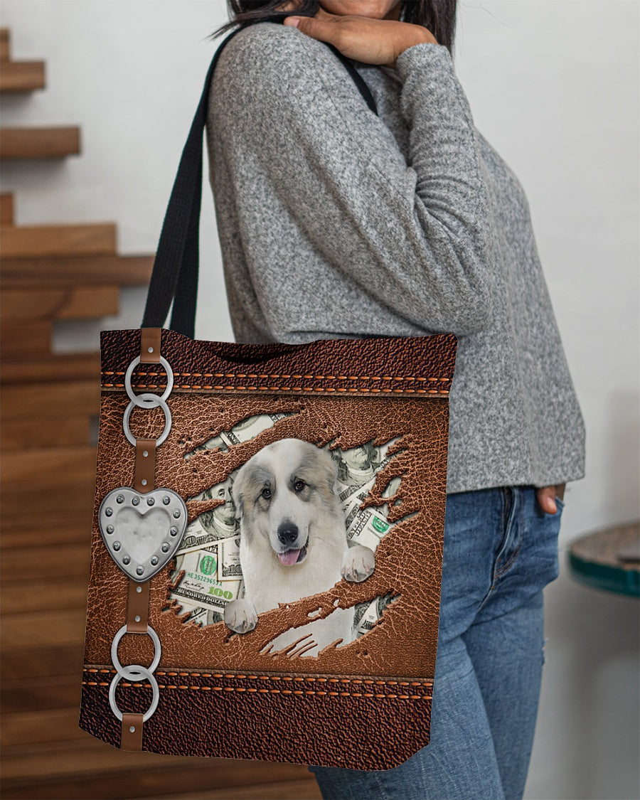 Great Pyrenees-Let Me Go Out -Cloth Tote Bag