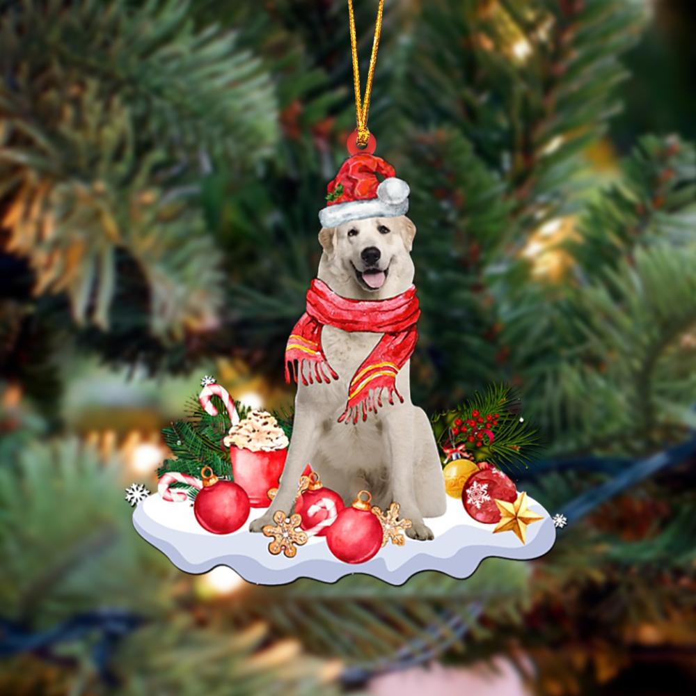 Great Pyrenees 2-Better Christmas Hanging Ornament