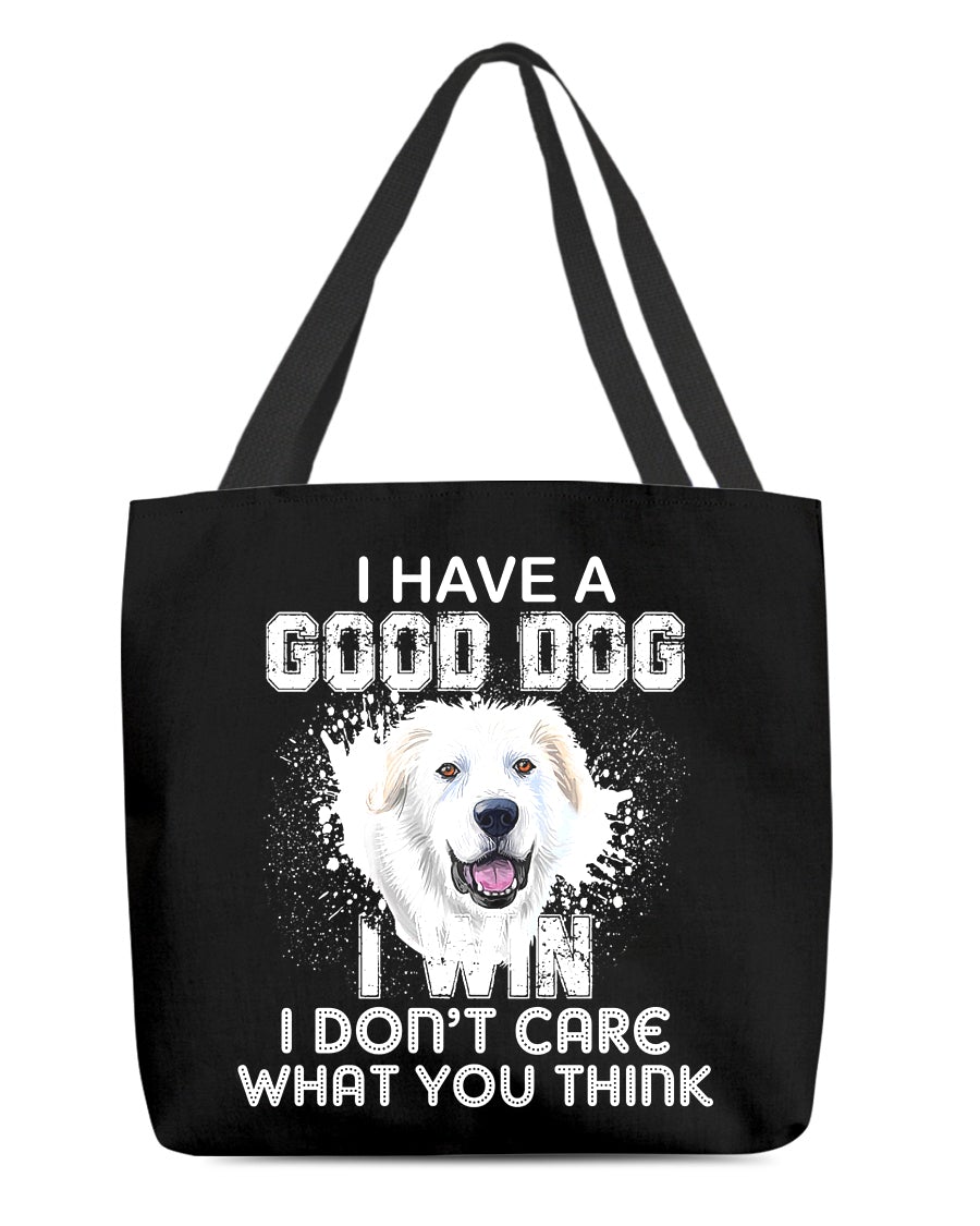 Great Pyrenees Art-I Win Cloth Tote Bag