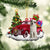 Great Pyrenees Tis The Season Two Sided Ornament