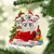 Great Pyrenees-Christmas Bag&Dogs-Two Sided Ornament