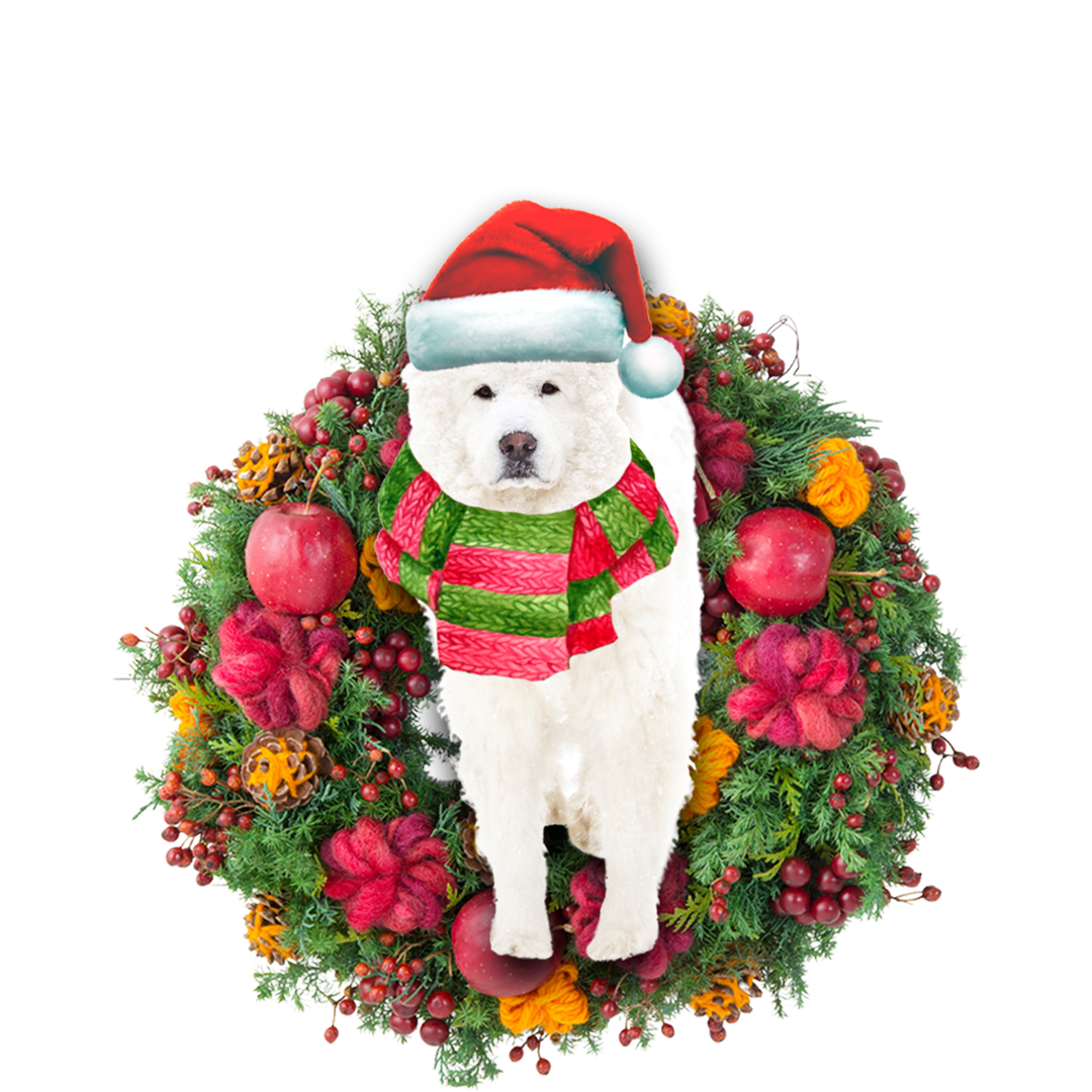 Great Pyrenees Christmas Ornament