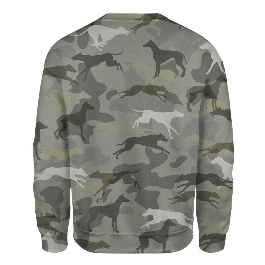 Greyhound - Camo - Premium Sweatshirt