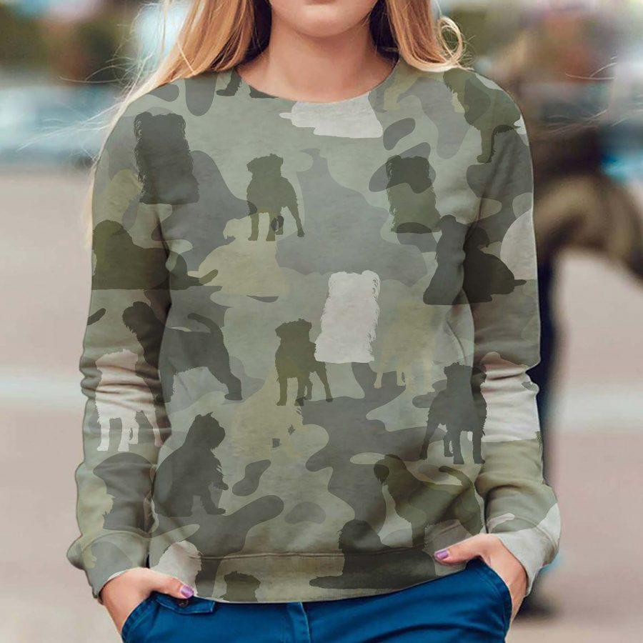 Griffon Bruxellois - Camo - Premium Sweatshirt