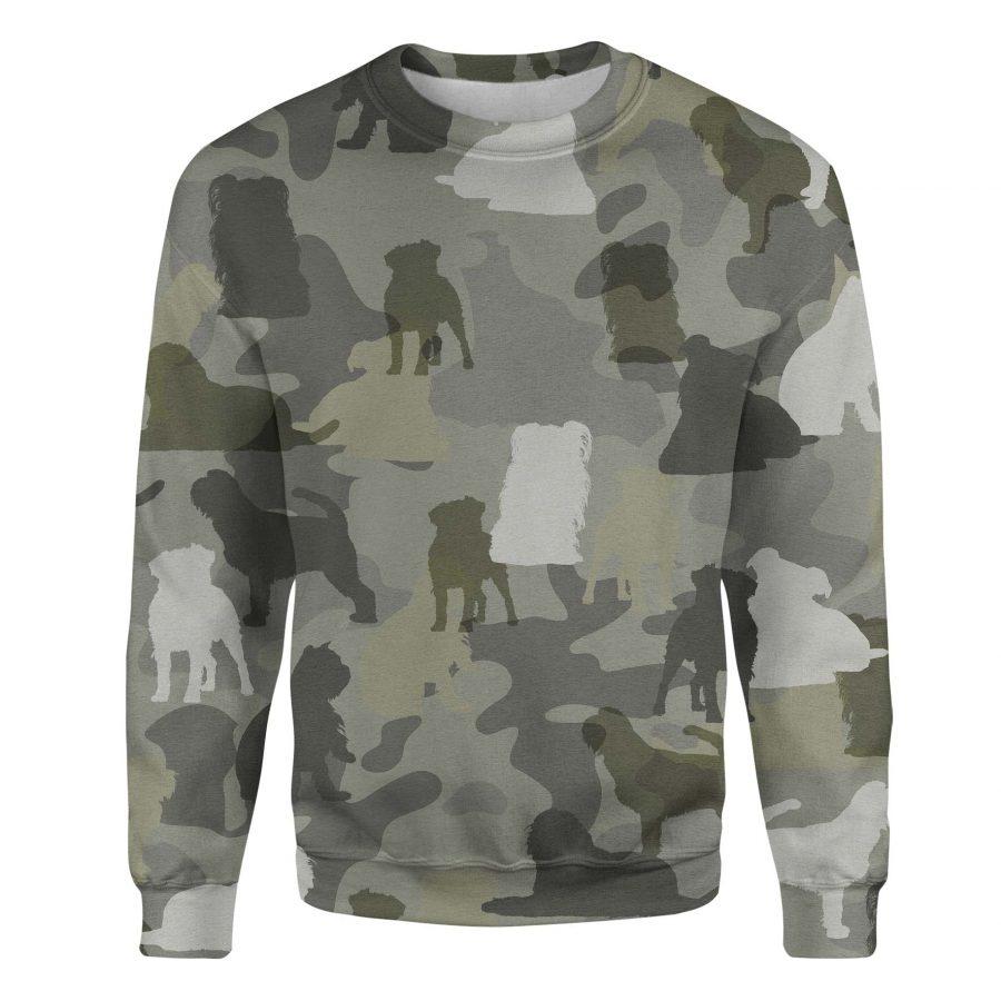 Griffon Bruxellois - Camo - Premium Sweatshirt