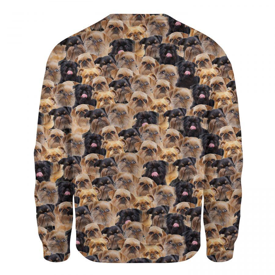 Griffon Bruxellois - Full Face - Premium Sweatshirt