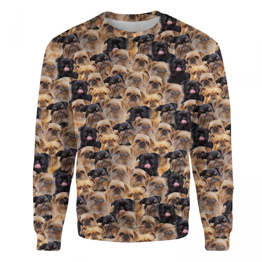 Griffon Bruxellois - Full Face - Premium Sweatshirt