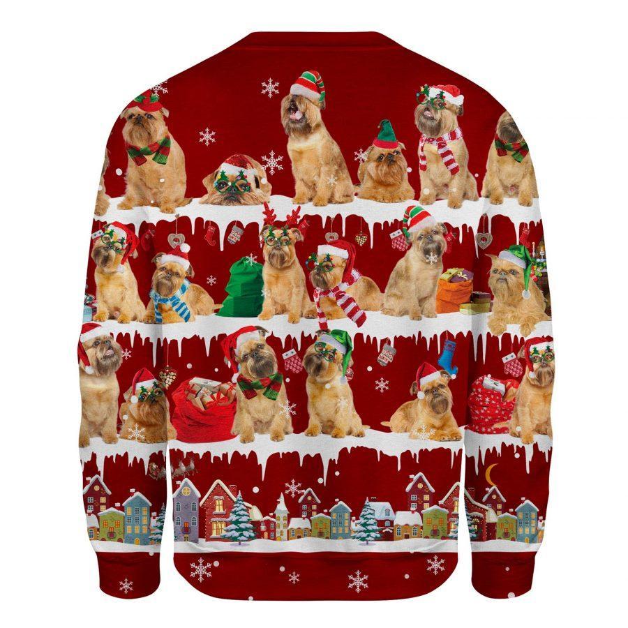 Griffon Bruxellois - Snow Christmas - Premium Sweatshirt