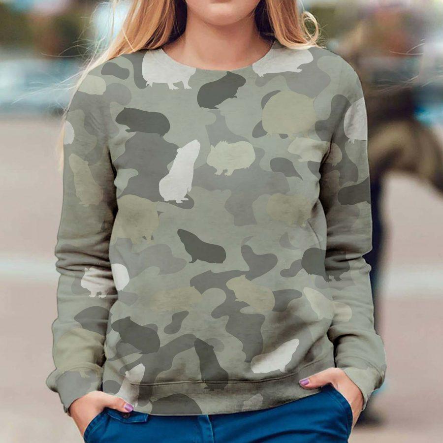 Guinea Pig - Camo - Premium Sweatshirt