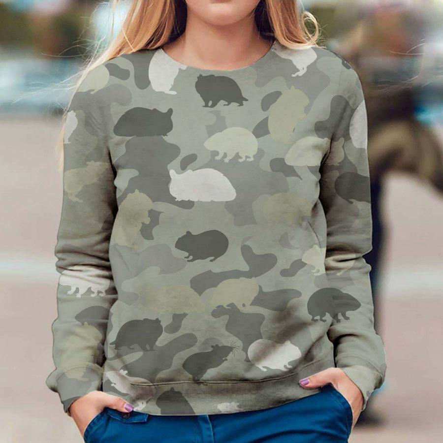 Hamster - Camo - Premium Sweatshirt