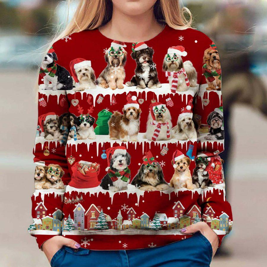 Havanese - Snow Christmas - Premium Sweatshirt