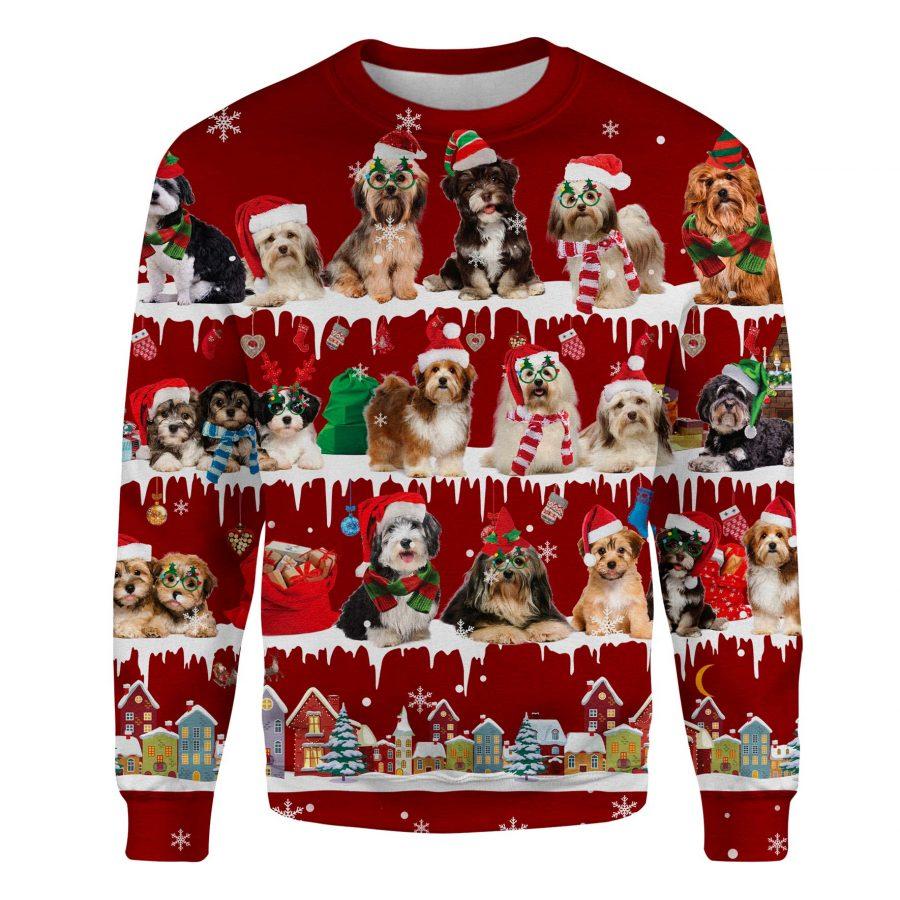 Havanese - Snow Christmas - Premium Sweatshirt