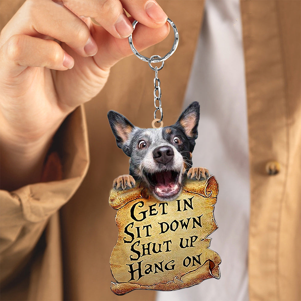 Heeler get in Keychain