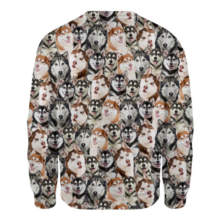 Husky - Full Face - Premium Sweatshirt