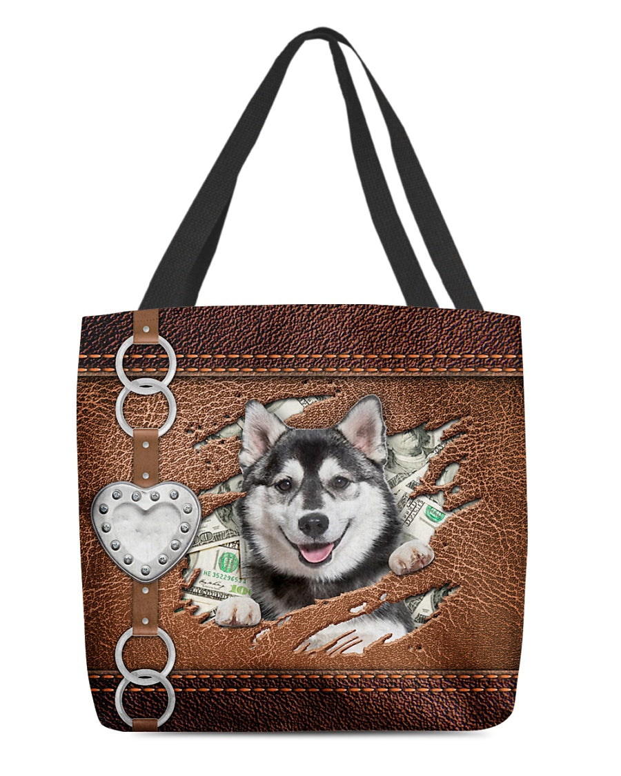 Husky-Let Me Go Out -Cloth Tote Bag