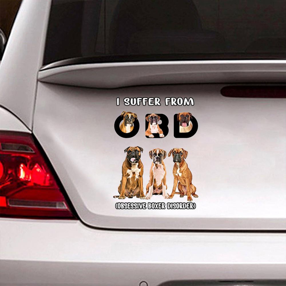 I Suffer From Boxer Decal