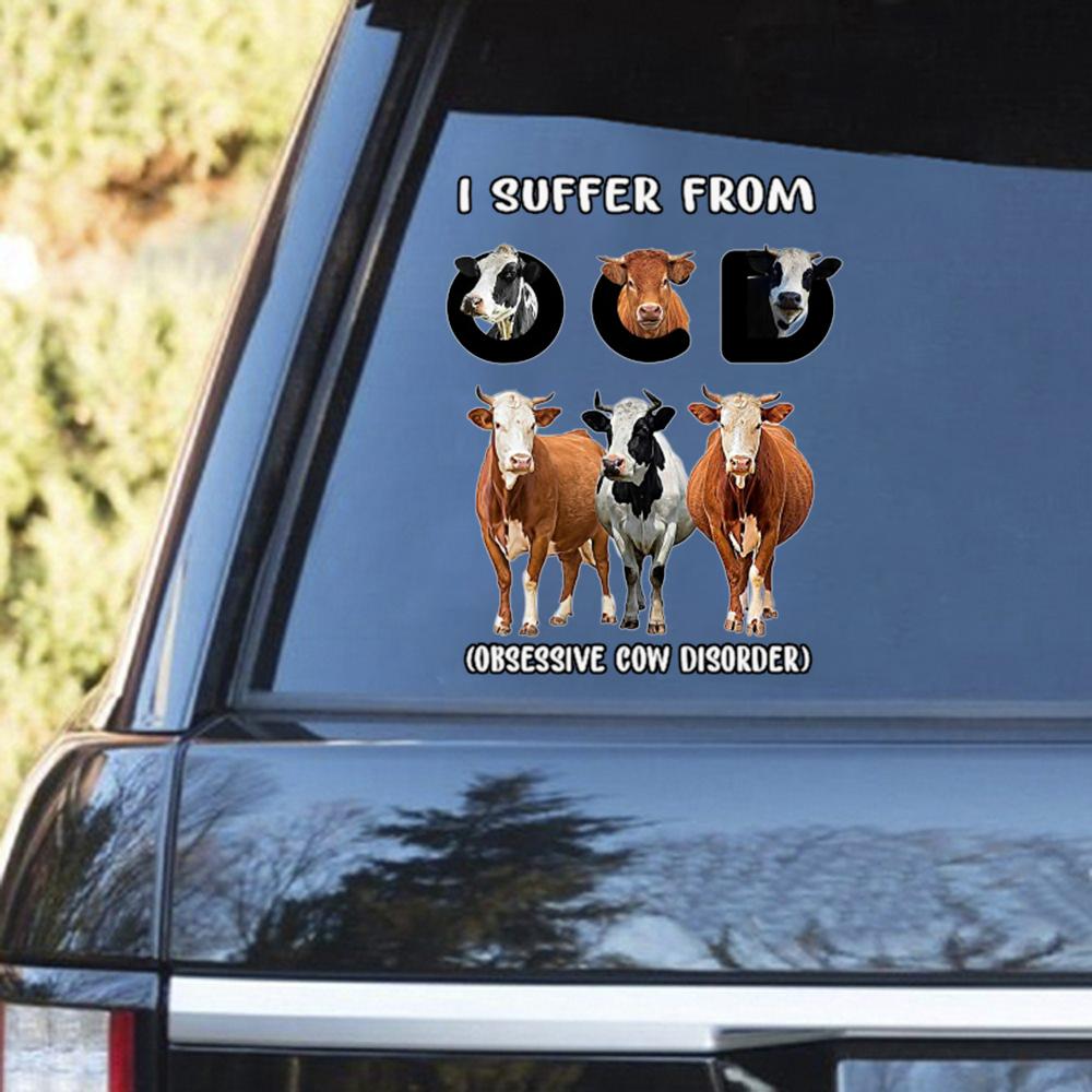I Suffer From Cow Decal
