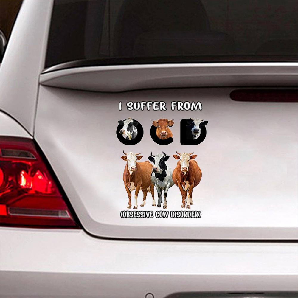 I Suffer From Cow Decal