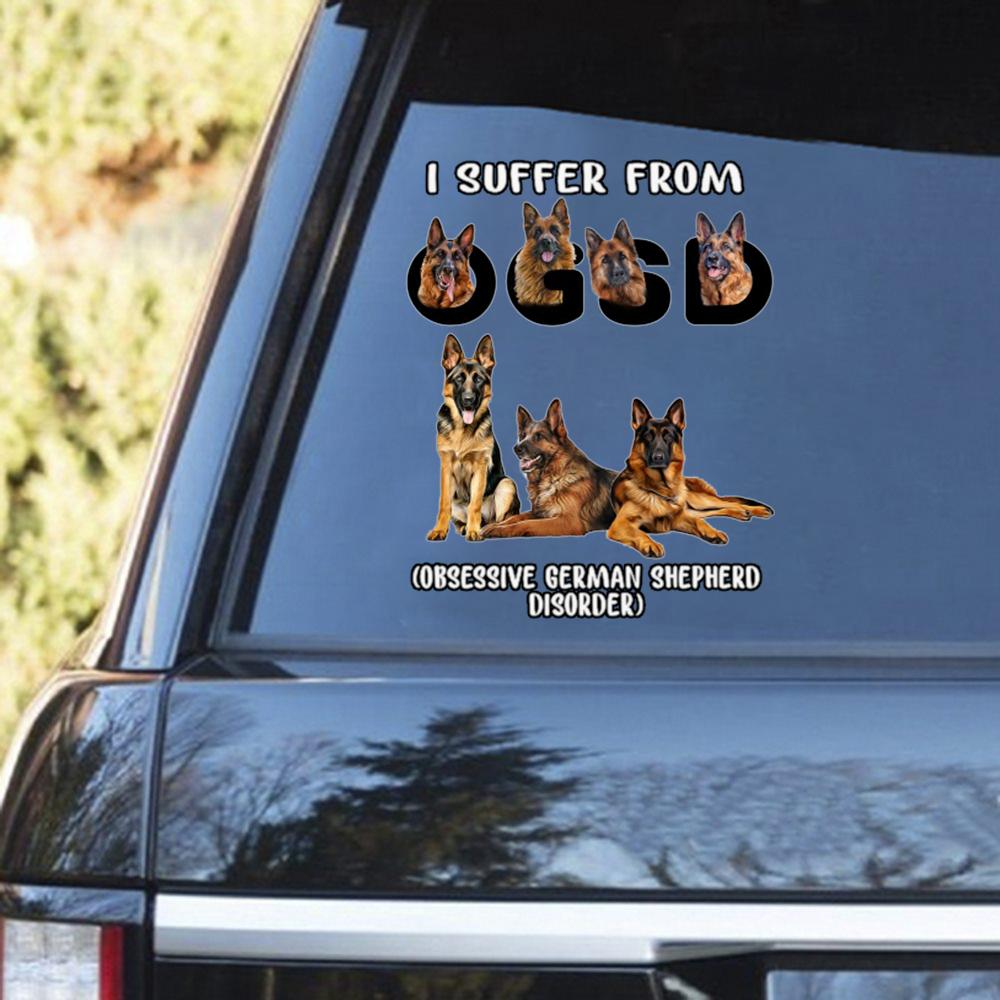 I Suffer From German Shepherd Decal