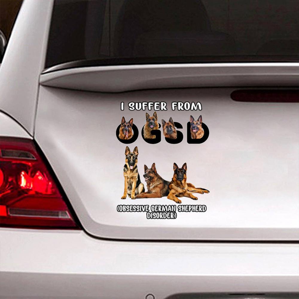 I Suffer From German Shepherd Decal