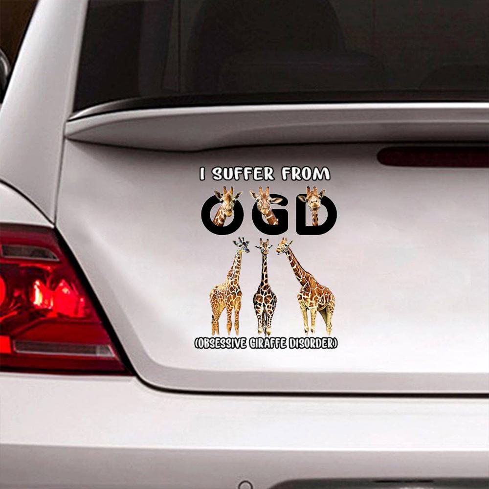 I Suffer From Giraffe Decal