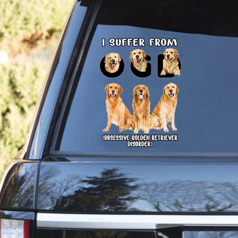 I Suffer From Golden Retriever Decal