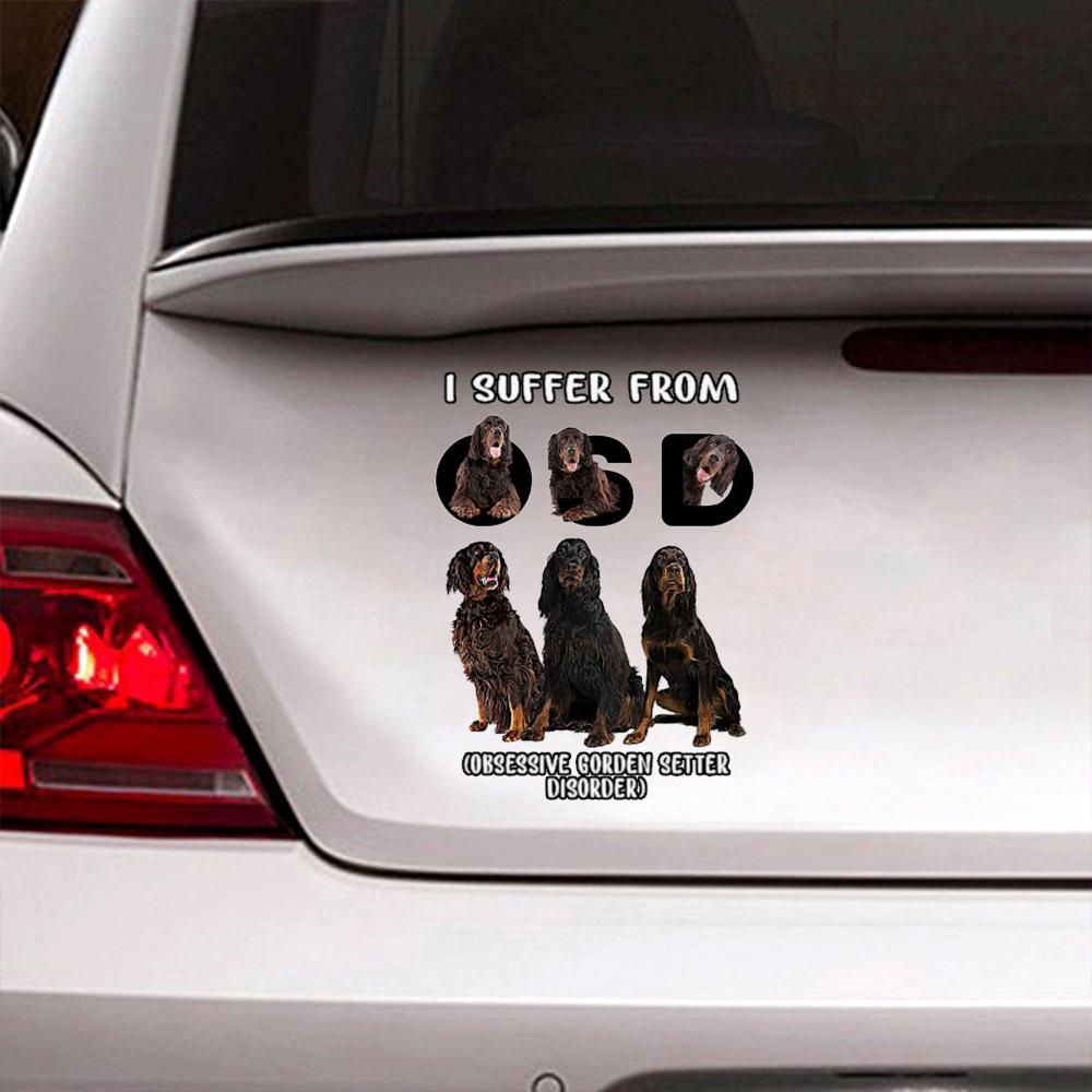 I Suffer From Gordon Setter Decal