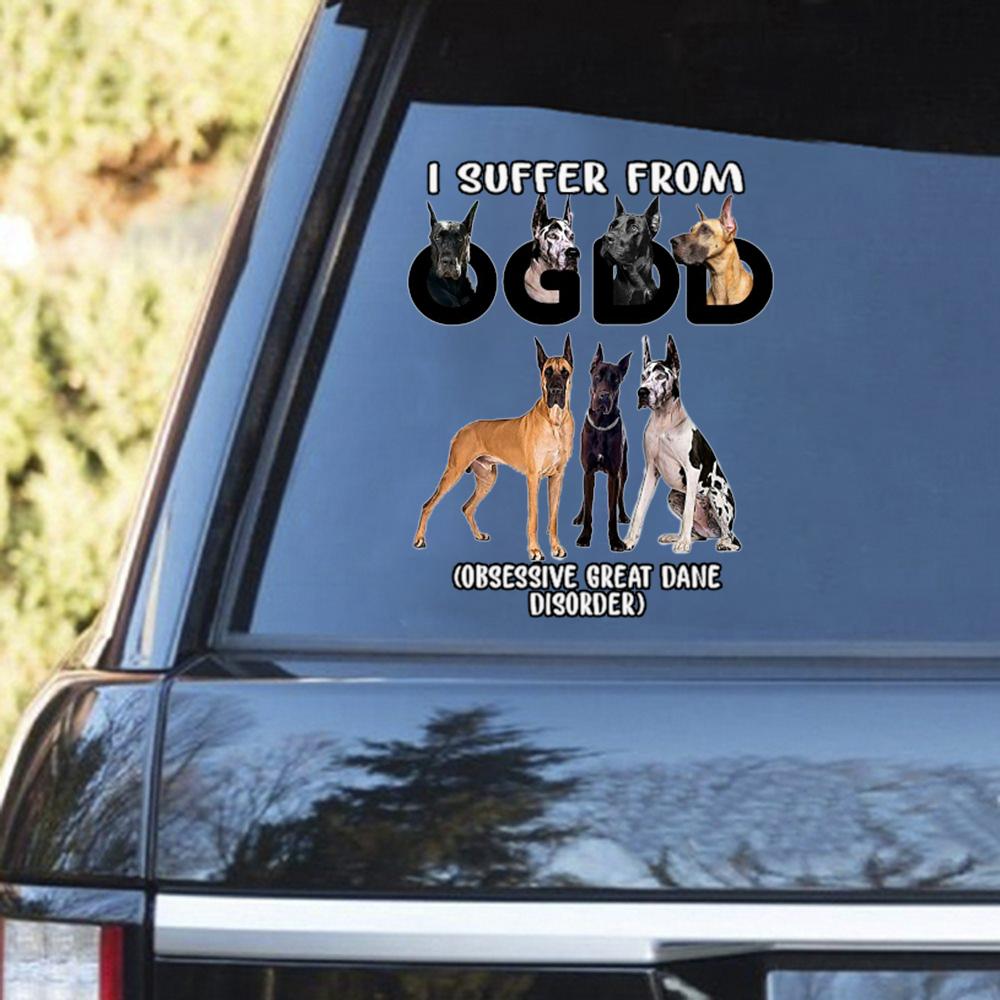 I Suffer From Great Dane Decal