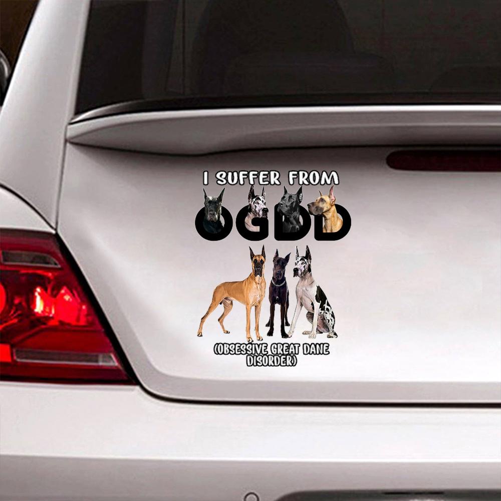 I Suffer From Great Dane Decal