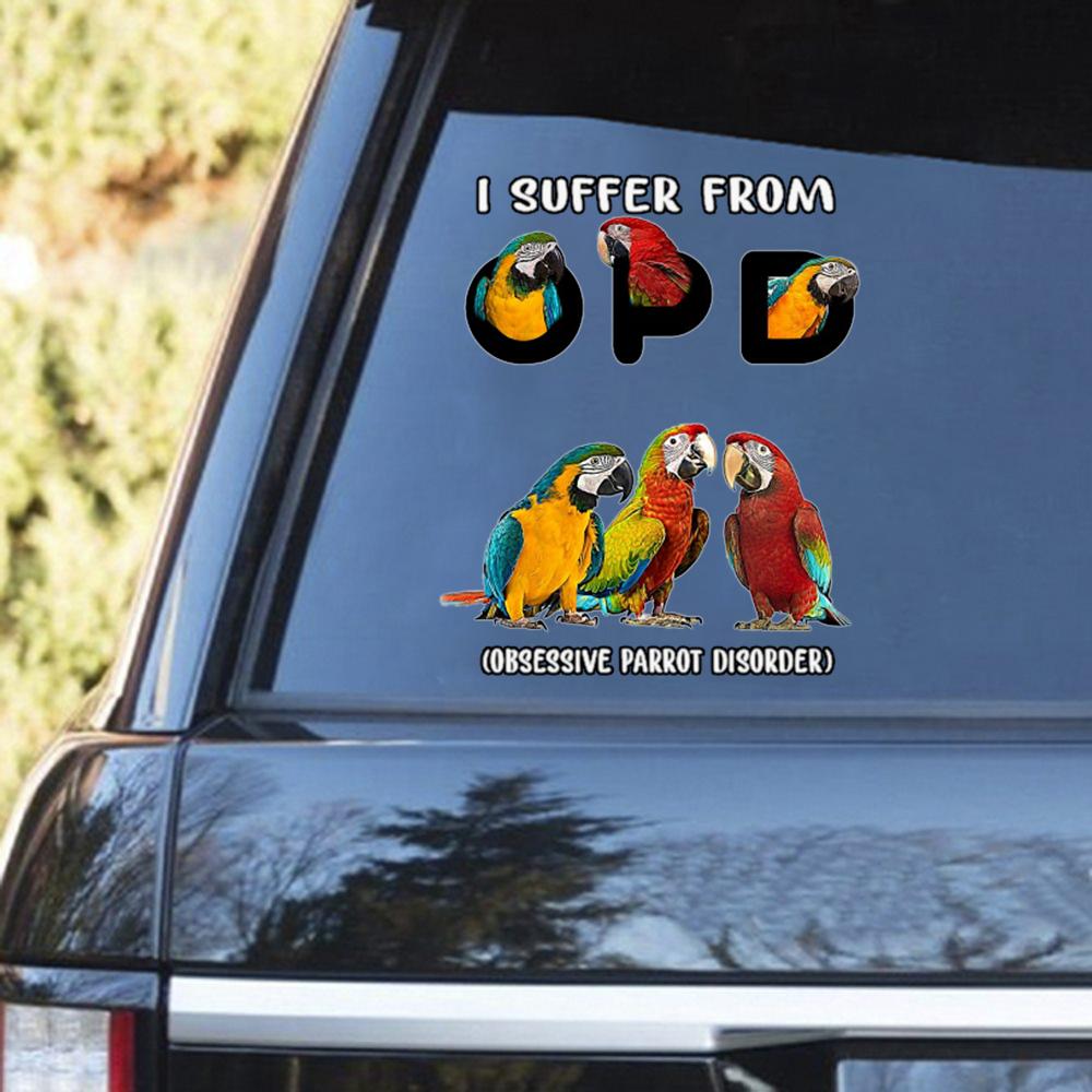 I Suffer From Parrot Decal