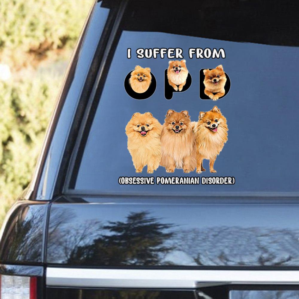 I Suffer From Pomeranian Decal