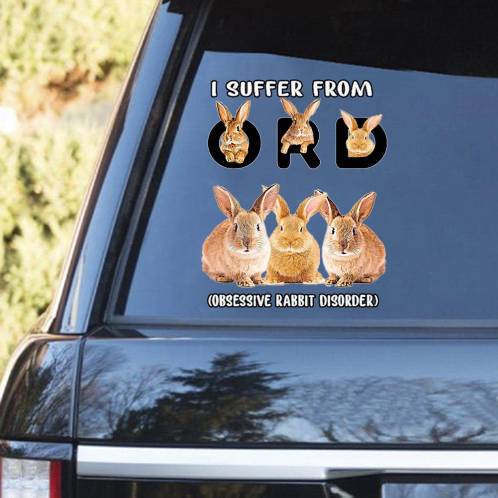 I Suffer From Rabbit Decal