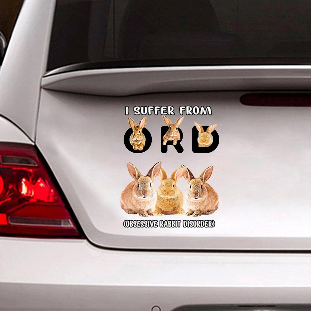 I Suffer From Rabbit Decal