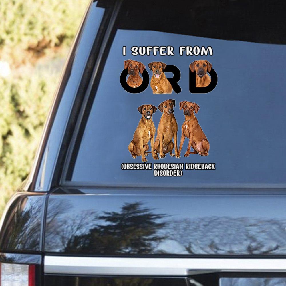I Suffer From Rhodesian Ridgeback Decal