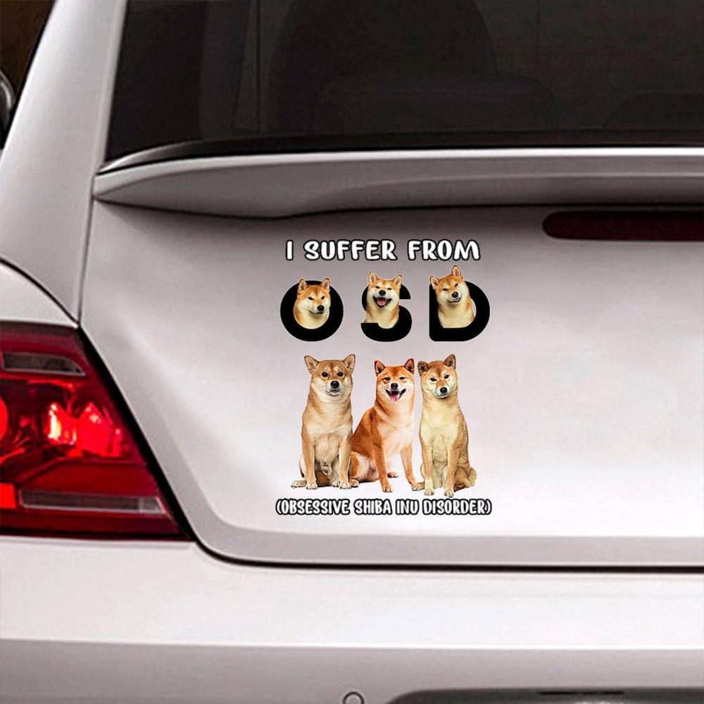 I Suffer From Shiba Inu Decal
