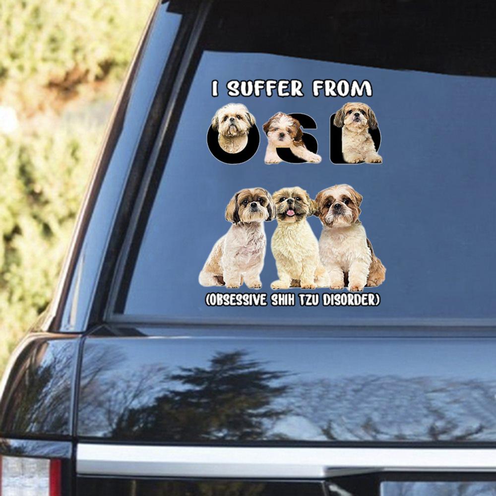 I Suffer From Shih Tzu Decal