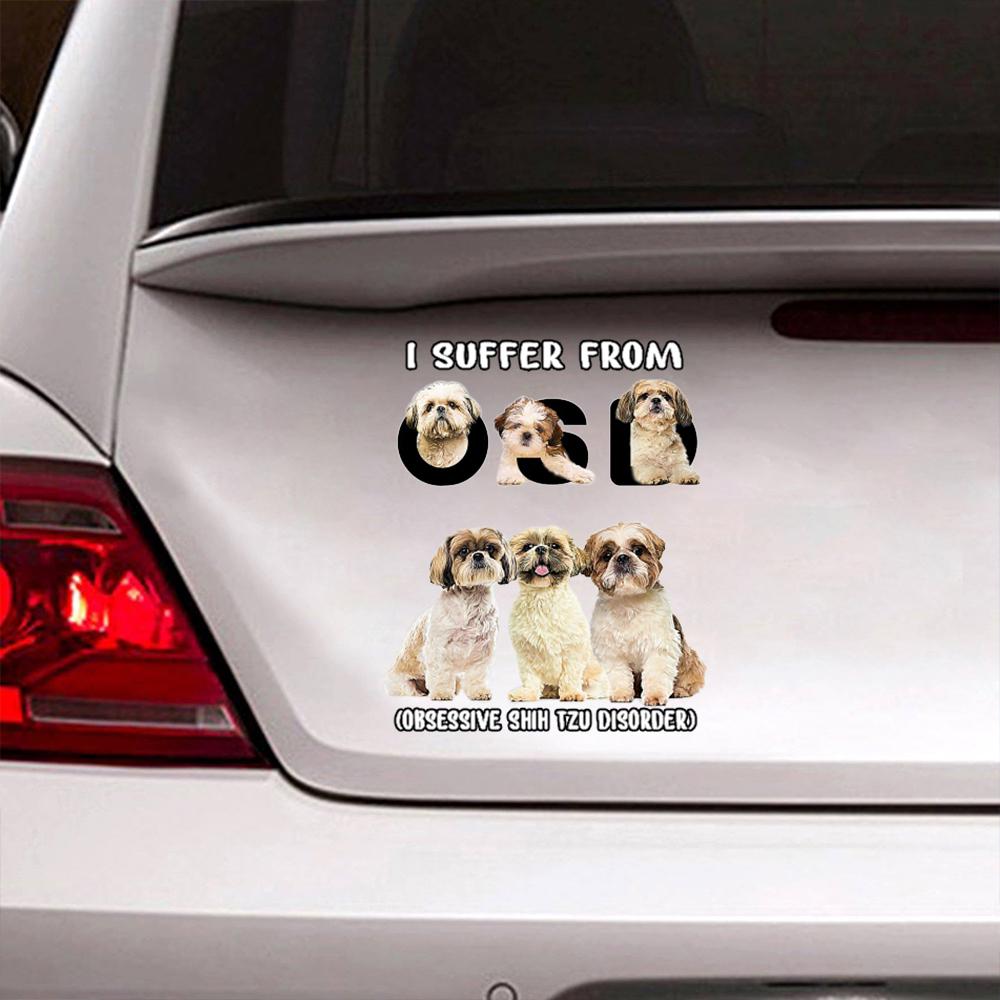 I Suffer From Shih Tzu Decal