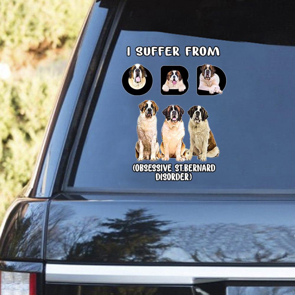I Suffer From St Bernard Decal