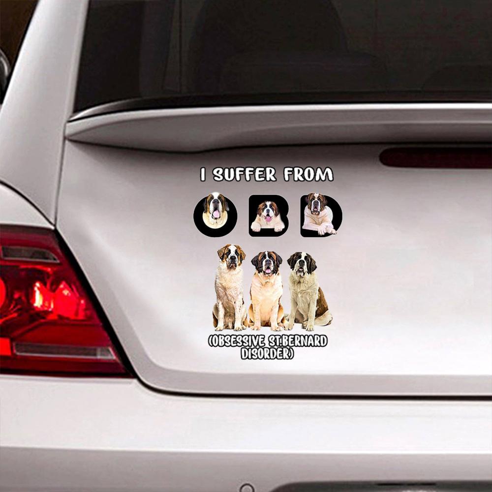 I Suffer From St Bernard Decal