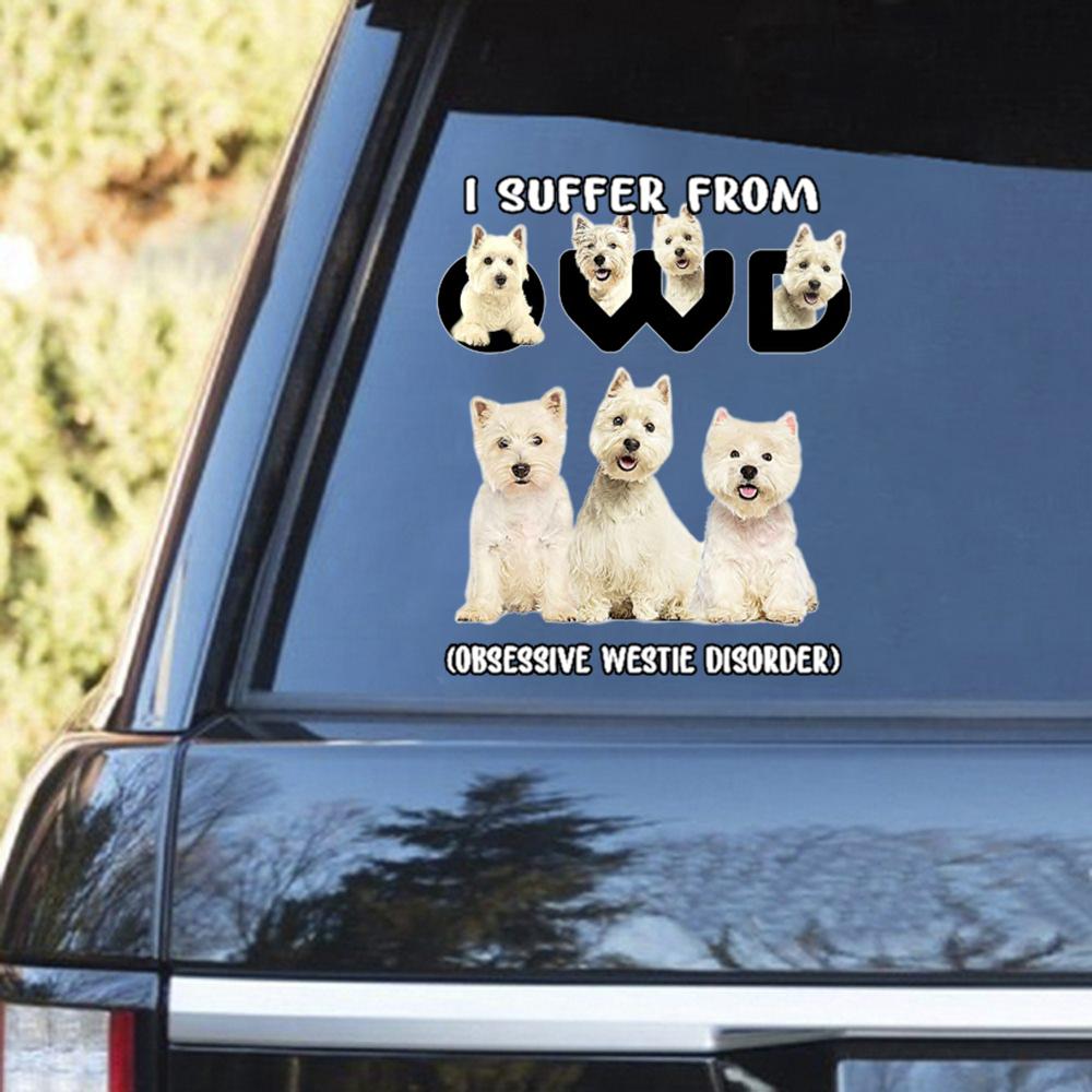 I Suffer From Westie Decal