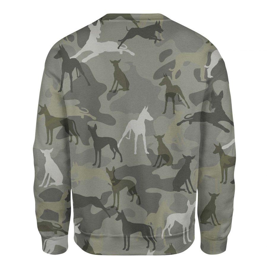 Ibizan Hound - Camo - Premium Sweatshirt