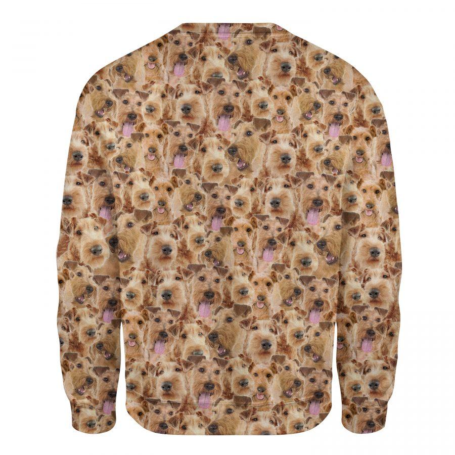 Irish Terrier - Full Face - Premium Sweatshirt
