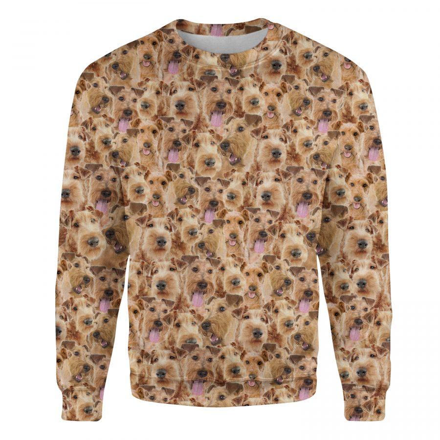 Irish Terrier - Full Face - Premium Sweatshirt