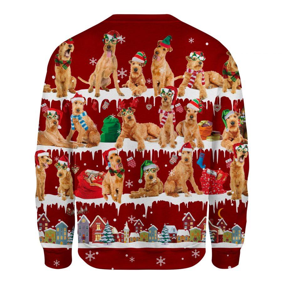 Irish Terrier - Snow Christmas - Premium Sweatshirt