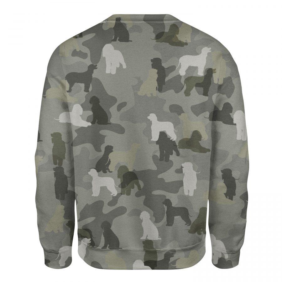 Irish Water Spaniel - Camo - Premium Sweatshirt