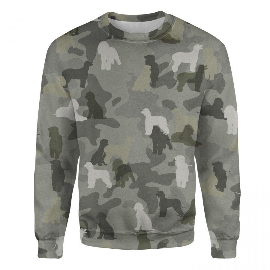 Irish Water Spaniel - Camo - Premium Sweatshirt