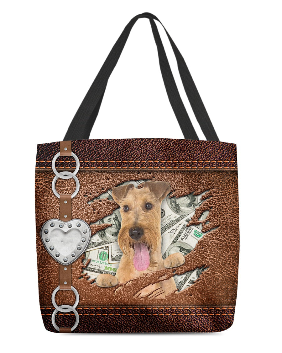 Irish Terrier-Let Me Go Out -Cloth Tote Bag
